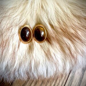 Tigers eye earrings